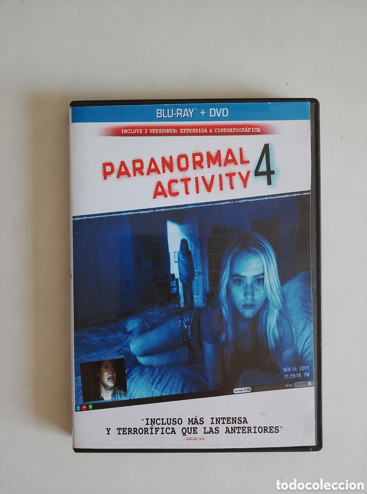 Cine: PELICULA DVD PARANORMAL ACTIVITY 4 (SOLO EL DISCO DVD)