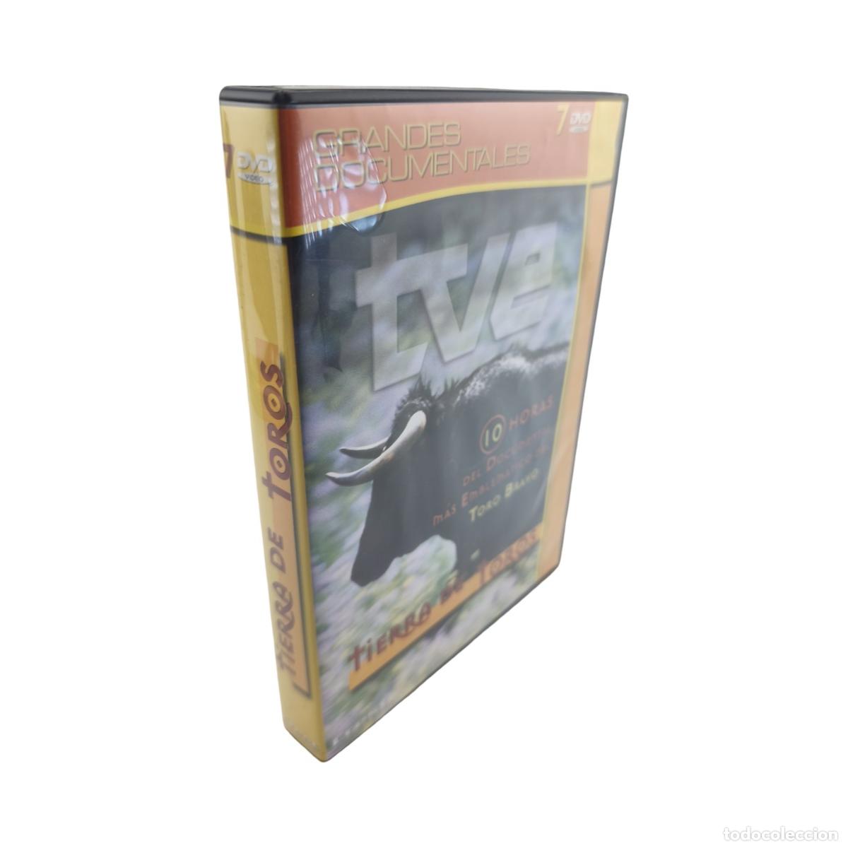 Cine: Pack Serie Documental: Tierra de Toros (7 DVDs) - Grandes Documentales RTVE / Crest Films - Completa