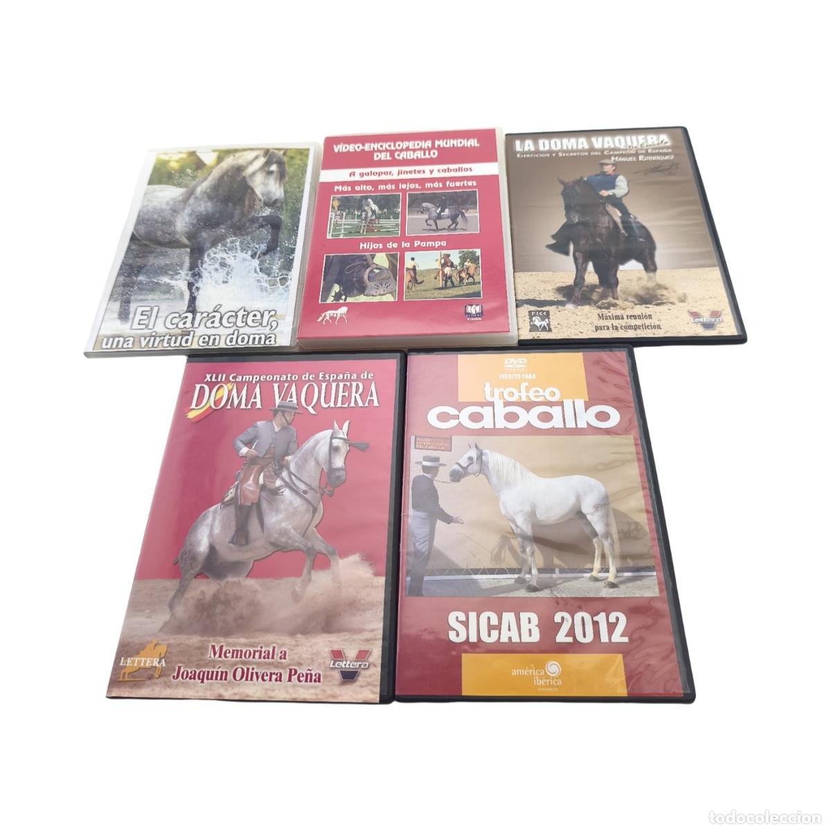 Cine: Lote 5 DVD Equitaci&oacute;n y Doma Vaquera - Trofeo Caballo, SICAB 2012, XLII Campeonato Espa&ntilde;a, Lettera