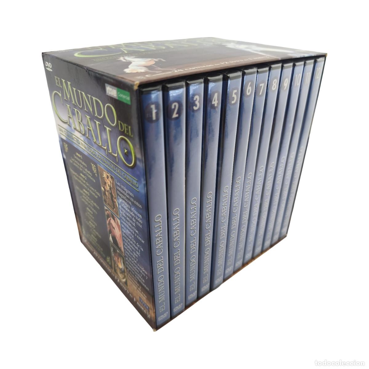 Cine: Cofre El Mundo del Caballo (Colecci&oacute;n Completa 12 DVDs / 24 Cap&iacute;tulos) - Suevia Films / RTVE - Preci