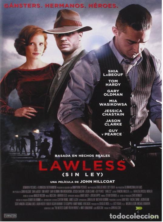 Cine: Lawless (Sin Ley) DVD Como nuevo
