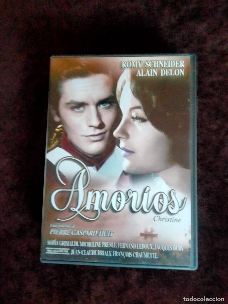 Cine: amorios - alain delon y romy schneider - dvd casi como nuevo