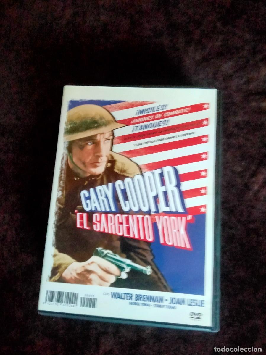 Cine: el sargento york - gary cooper - dvd como nuevo