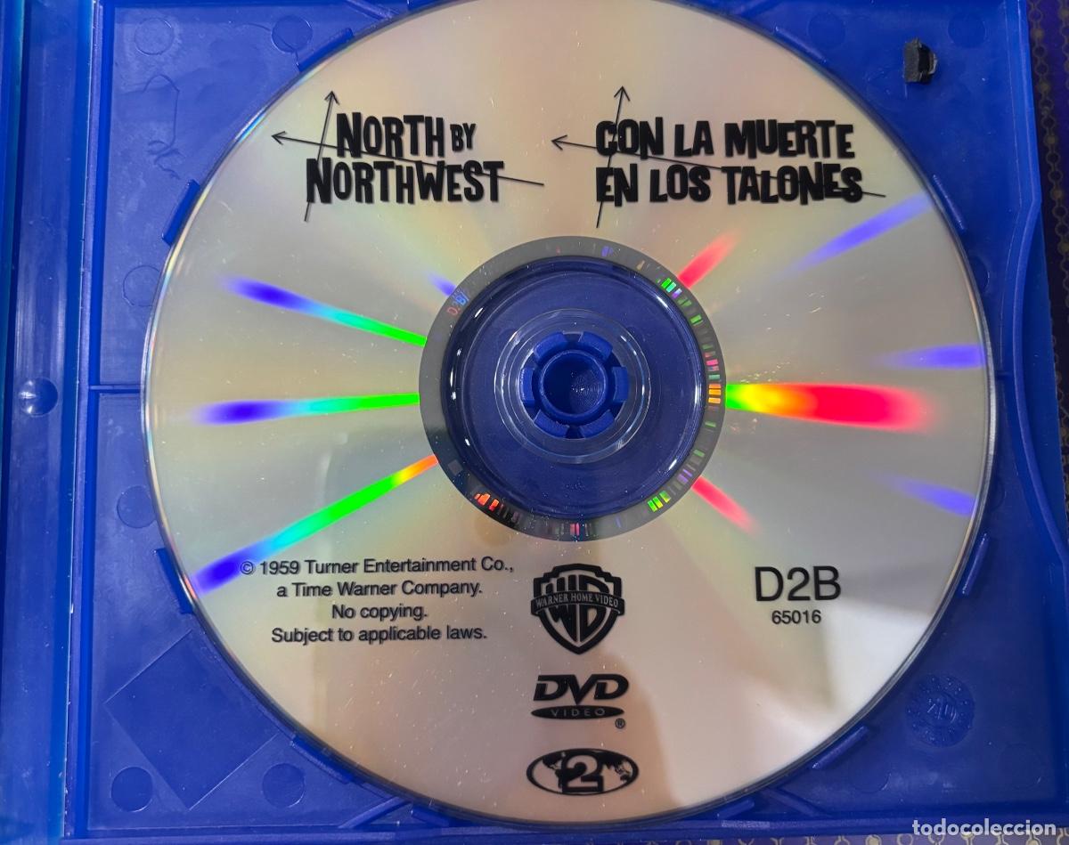 Cine: Con la muerte en los talones (solo disco dvd original)