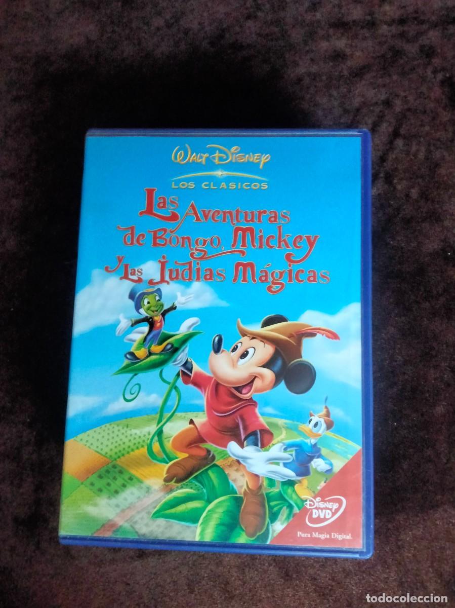 Cine: las aventuras de bongo michey y las judias magicas - dvd como nuevo con folleto
