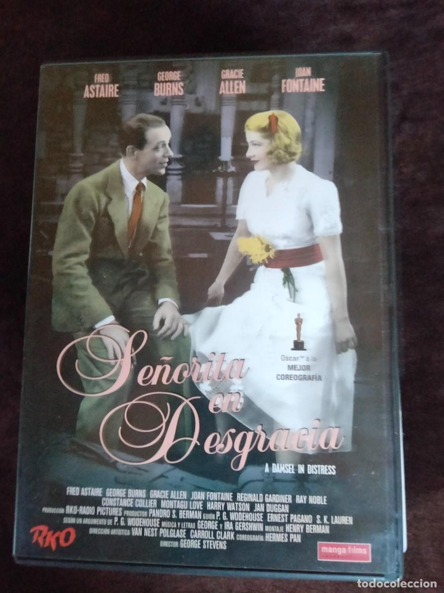 Cine: se&ntilde;orita en desgracia - fred astaire - dvd como nuevo