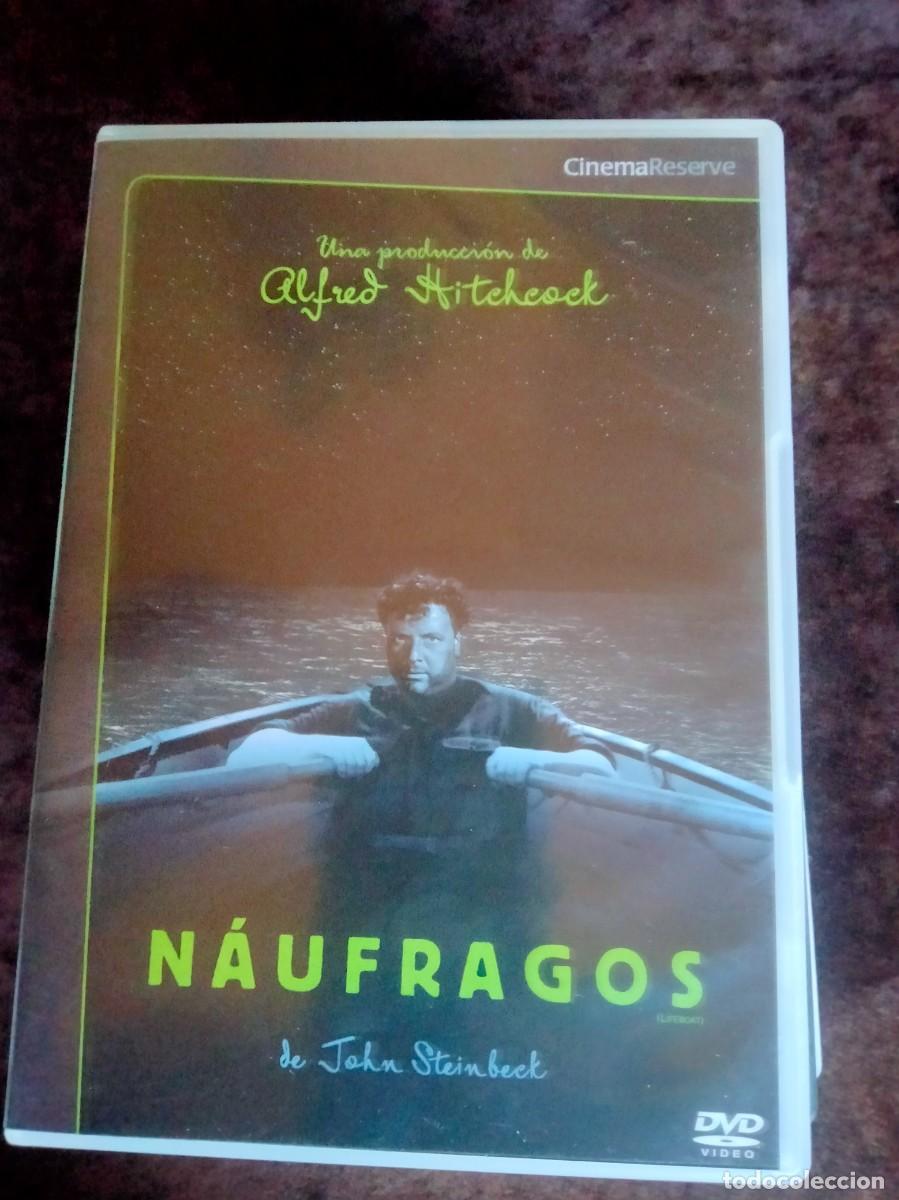 Cine: naufragos - alfred hitchock - con 2 dvd como nuevos