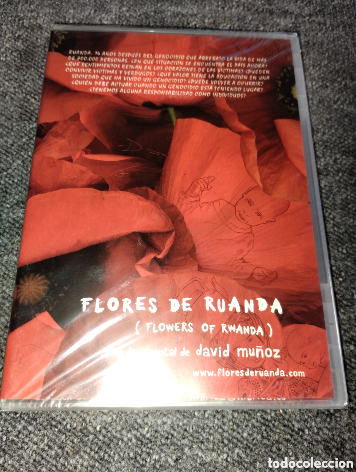 Cine: Flores de ruanda DVD precintado
