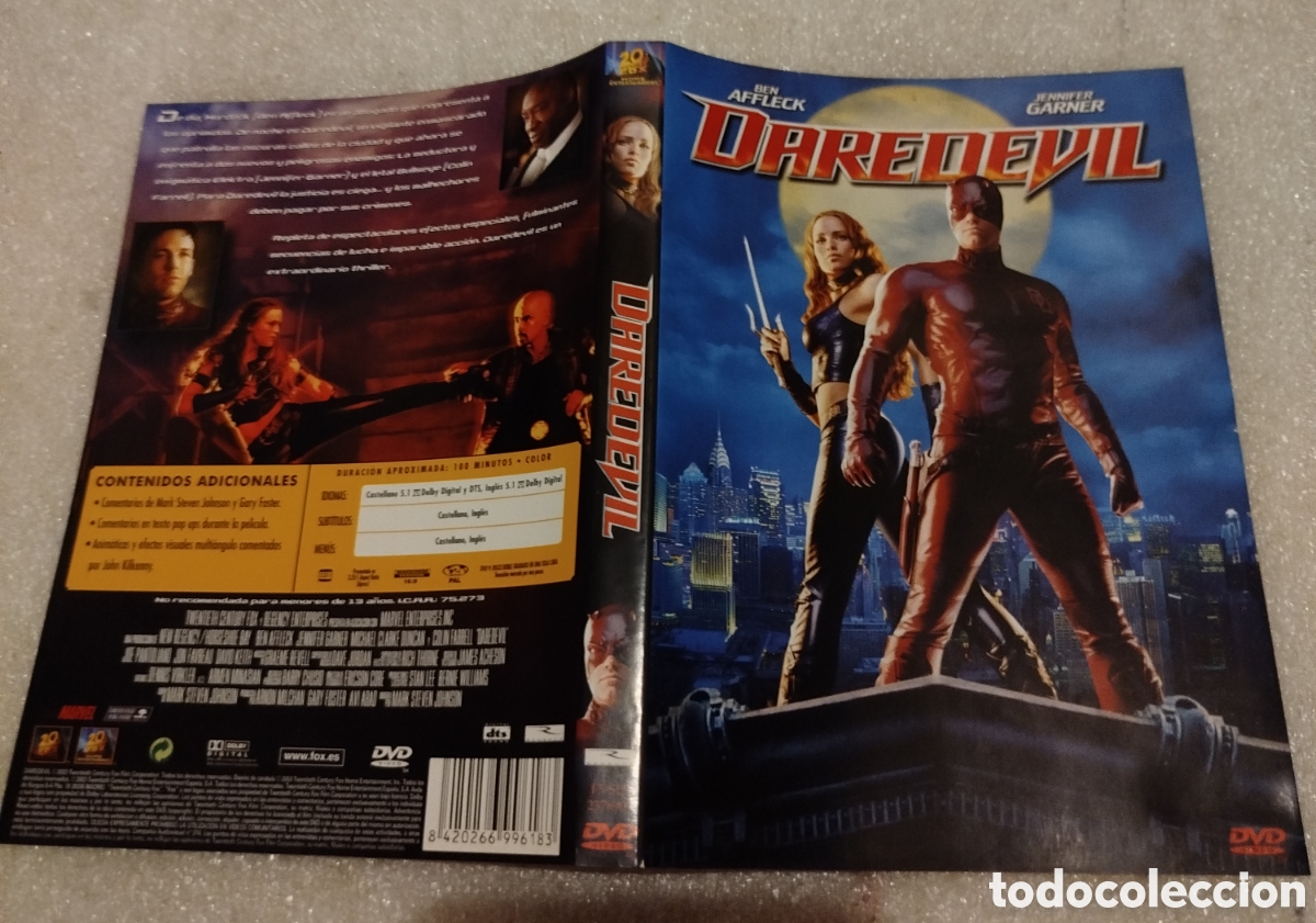 Cine: Daredevil. SOLO CAR&Aacute;TULA