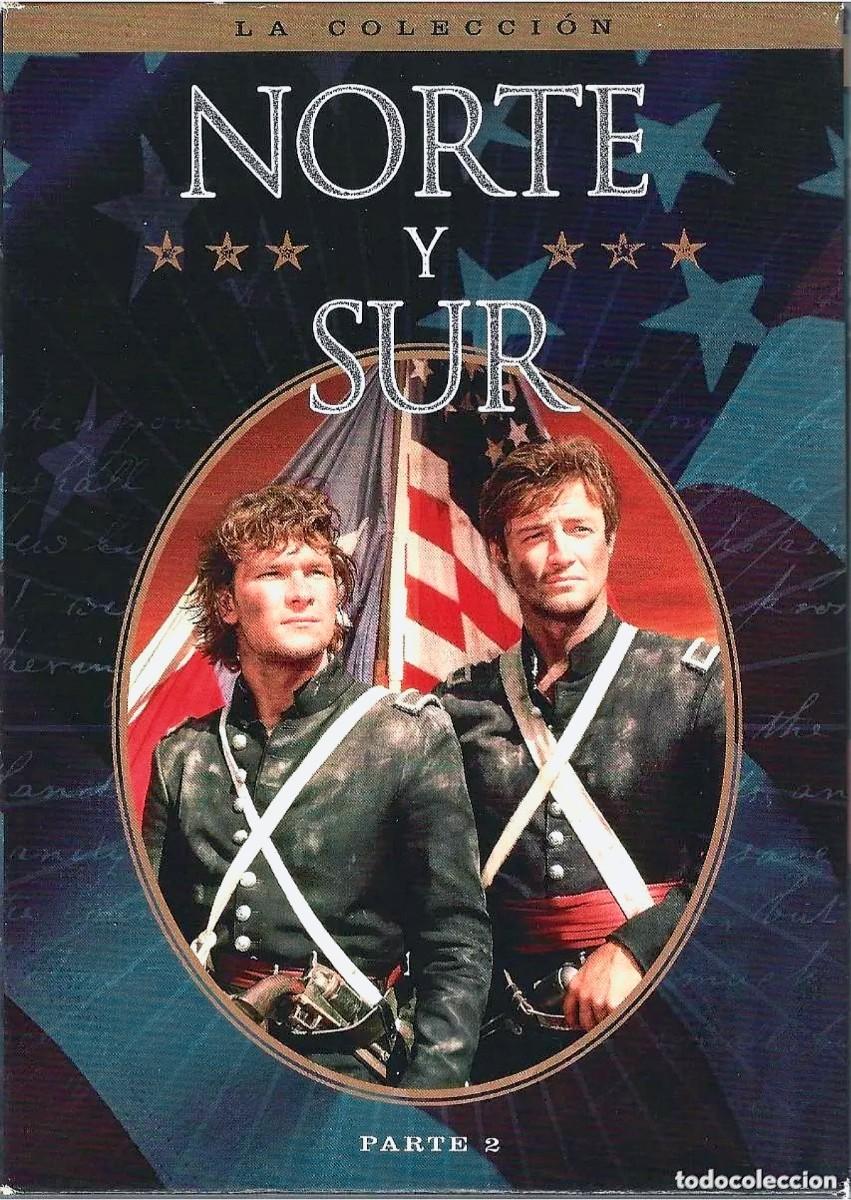 Cine: 3 Dvds Norte y Sur (Parte 2) super-descatalogado