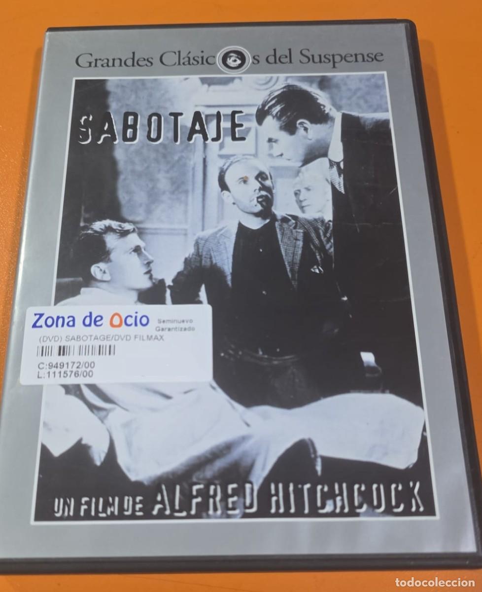 Cine: Sabotaje &rdquo;Grandes Cl&aacute;sicos del Suspense&rdquo; [DVD]