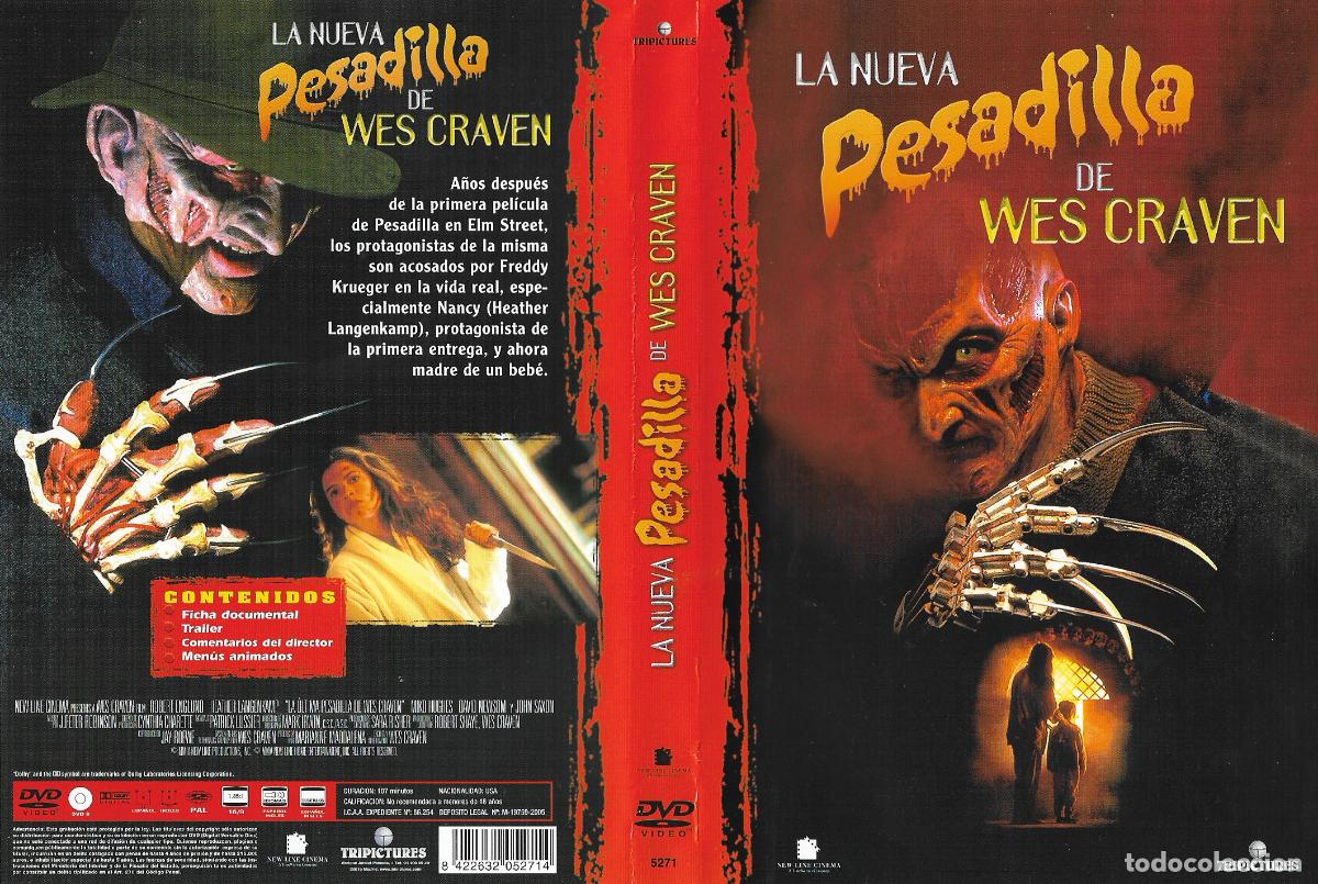 Cine: LA NUEVA PESADILLA DE WES CRAVEN (BEST SELLER). (En stock) Pel&iacute;cula DVD. (Best seller) (LIQUIDACION)