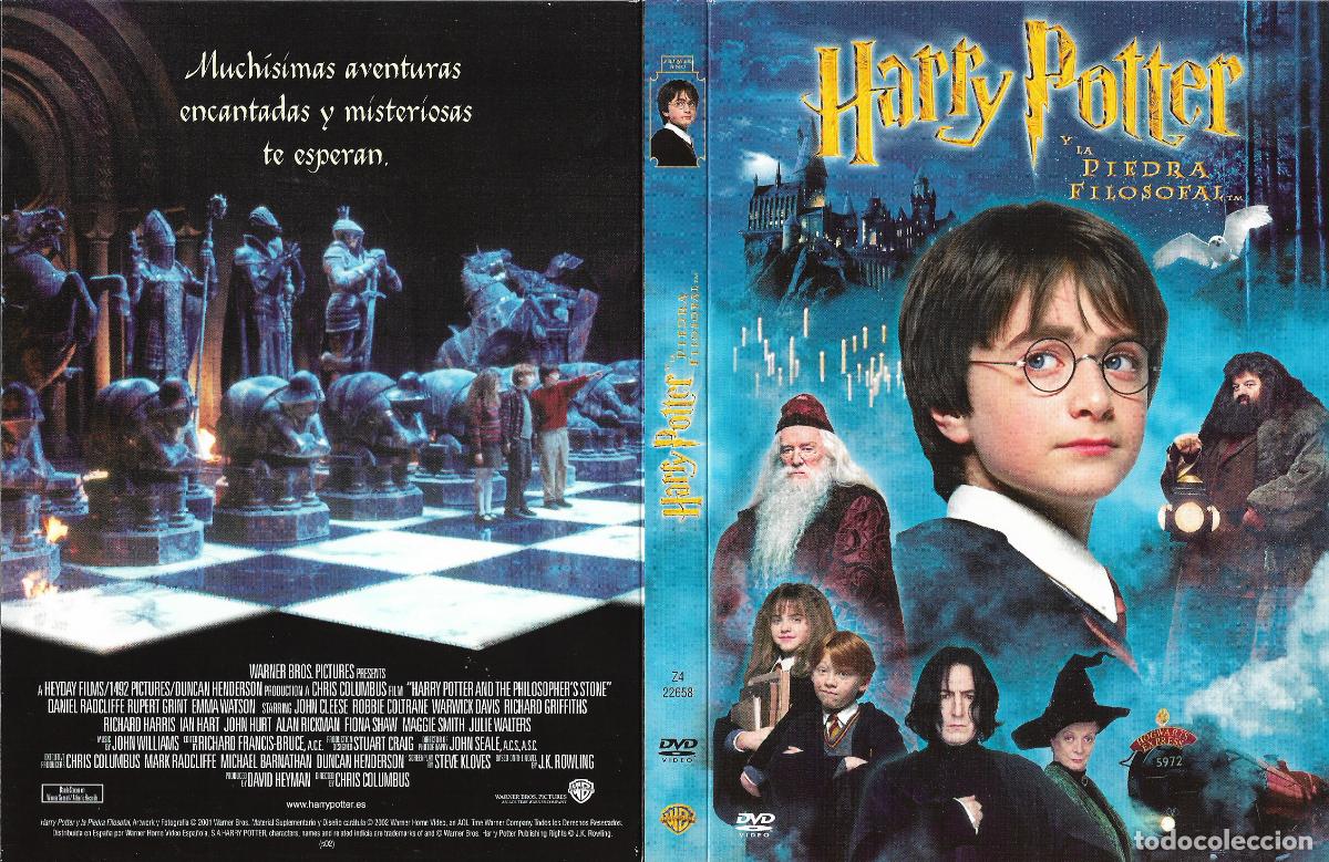 Cine: HARRY POTTER Y LA PIEDRA FILOSOFAL (2 DISCOS) (BEST SELLER). (En stock) Pel&iacute;cula DVD. (LIQUIDACION)