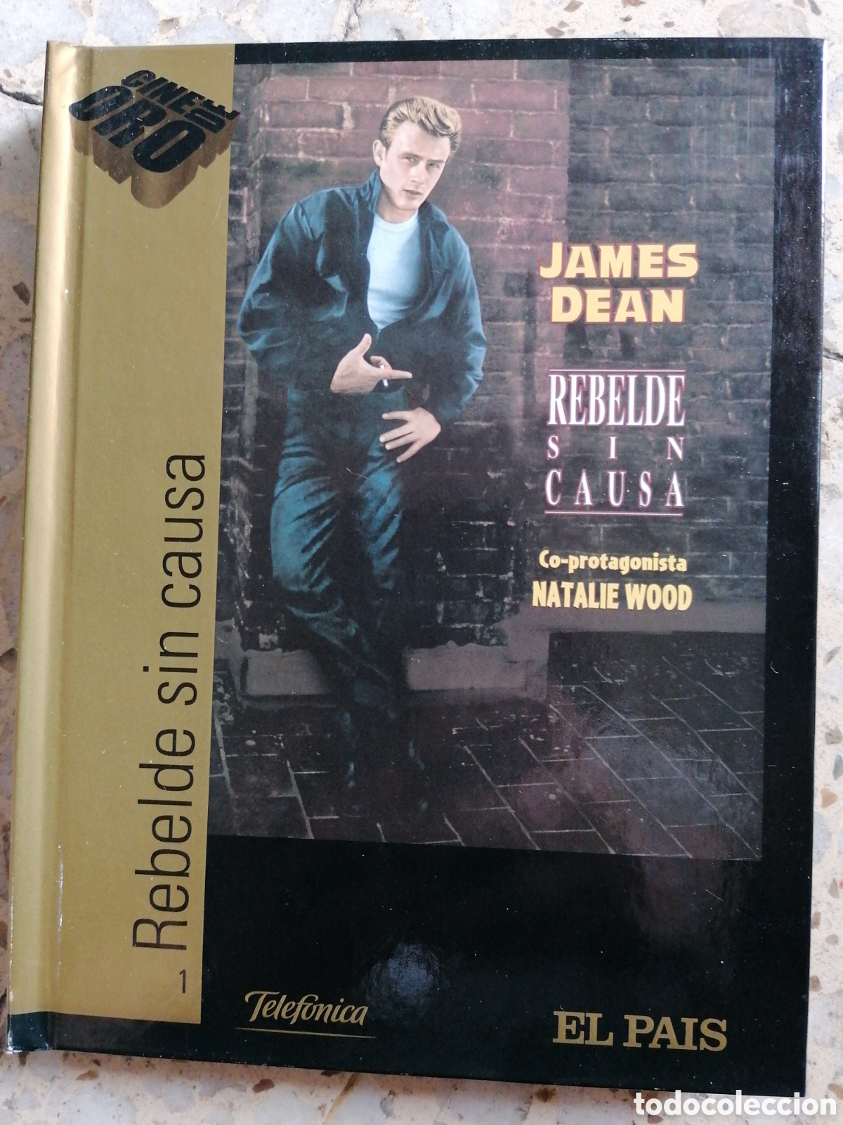 Cine: DVD REBELDE SIN CAUSA JAMES DEAN CINE DE ORO EL PAIS DVD + LIBRO COMO NUEVO