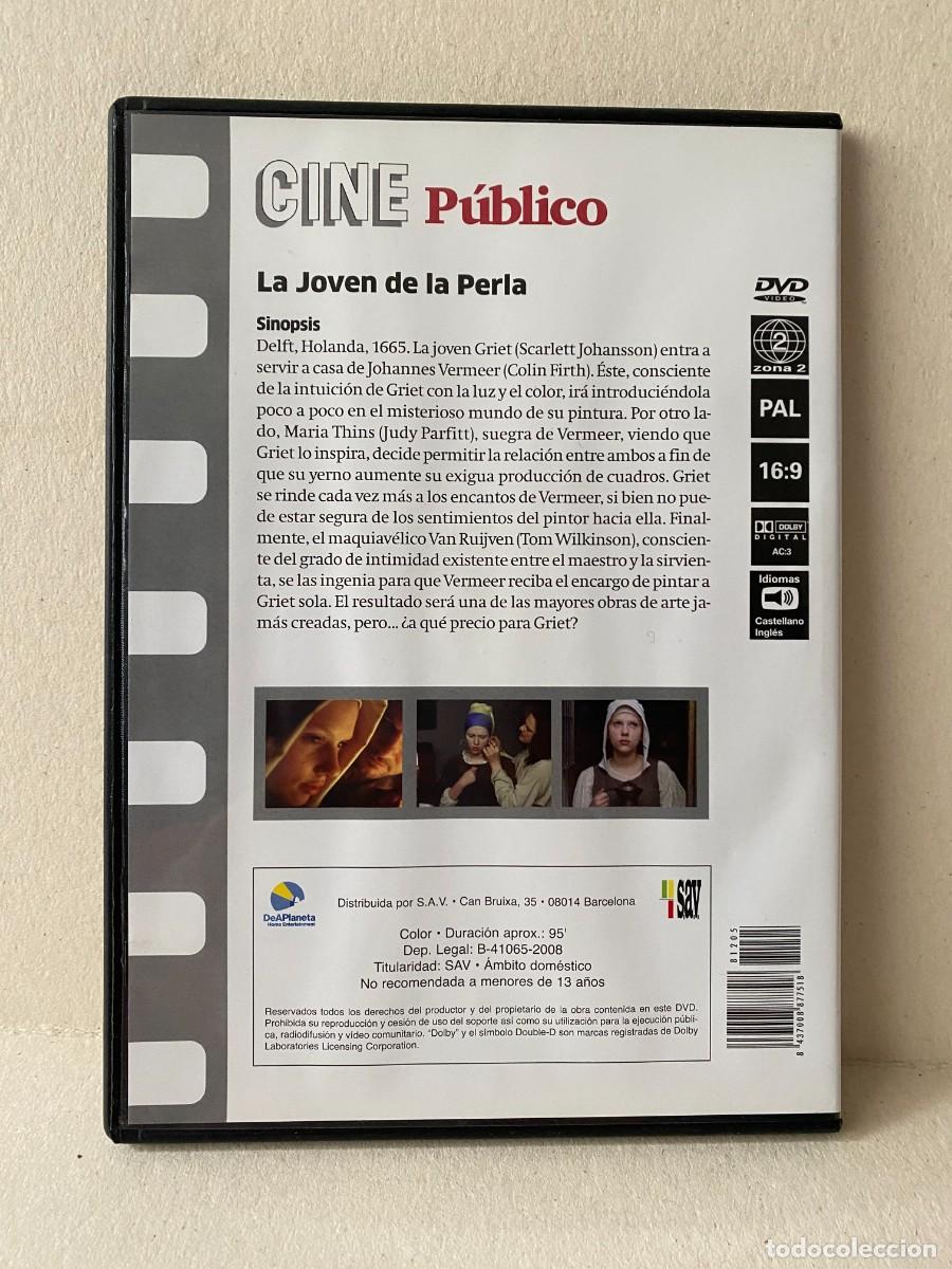Cine: La Joven De La Perla (DVD) - Foto 2