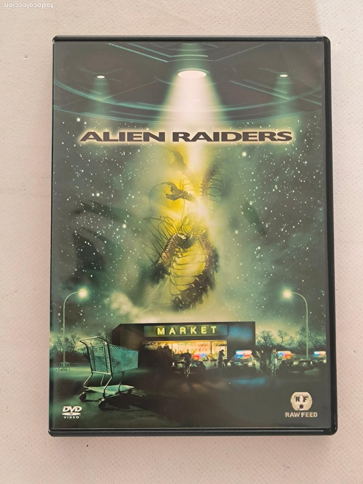 Cinema: DVD ALIEN RAIDERS - BEN ROCK (350)