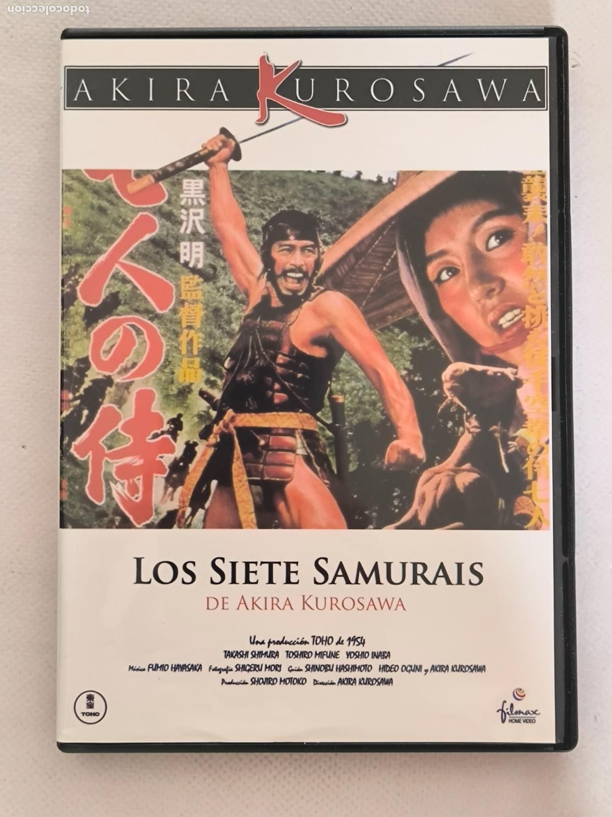 Cine: DVD LOS SIETE SAMURAIS - AKIRA KUROSAWA (350)