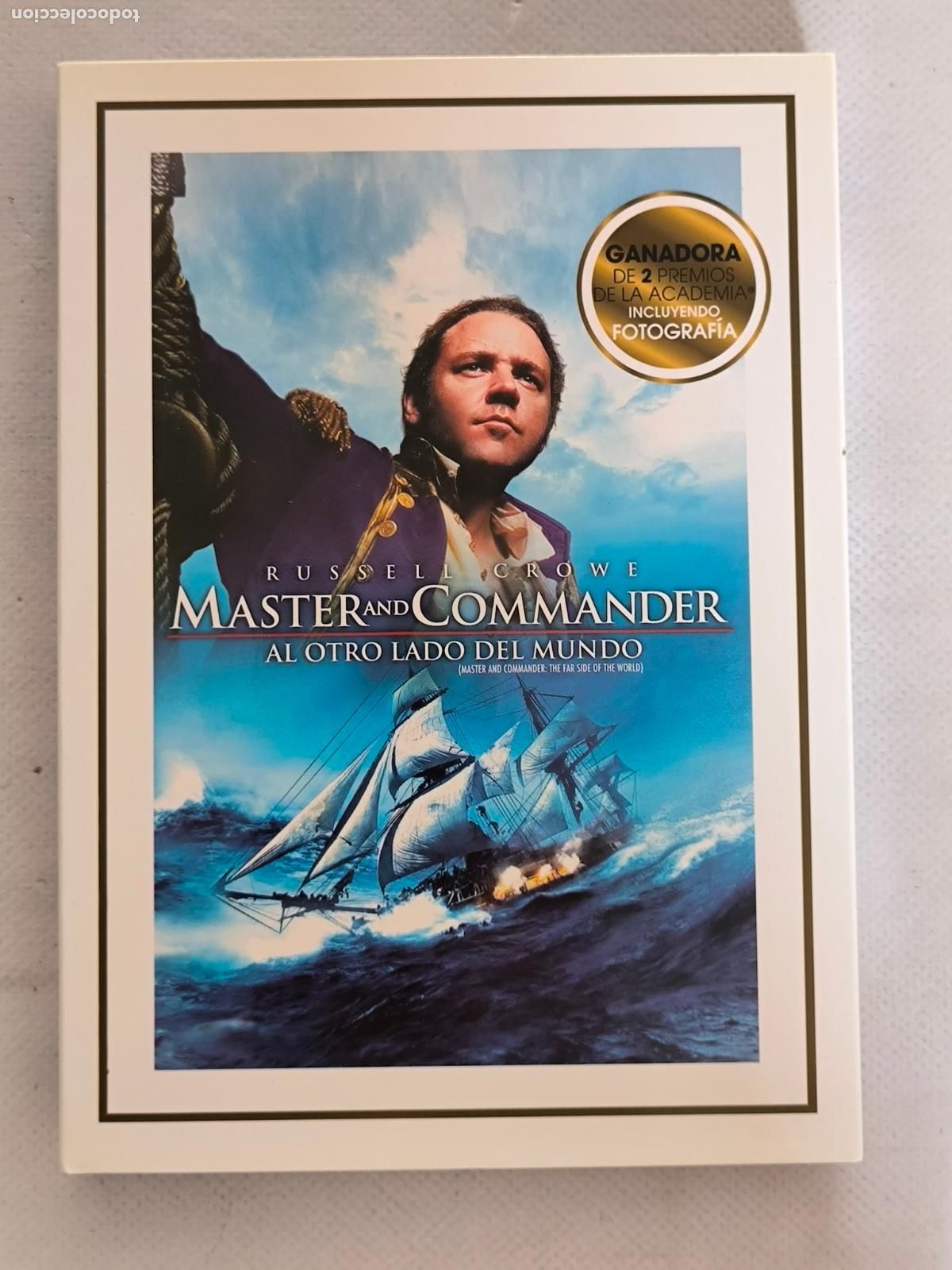 Cine: DVD MASTER AND COMMANDER - AL OTRO LADO DEL MUNDO - RUSSELL CROWE (350)