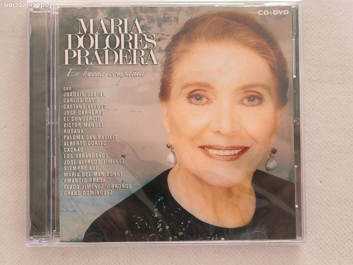Cin&eacute;ma: CD + DVD MARIA DOLORES PRADERA - EN BUENA COMPA&Ntilde;IA - 2 DISCOS - NUEVO, PRECINTADO (281)