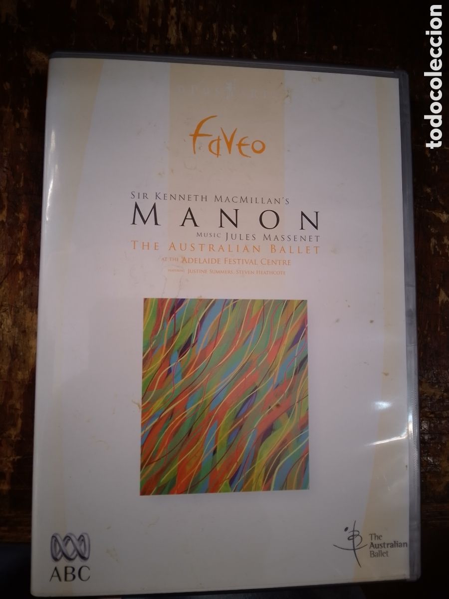 Cine: MANON. THE AUSTRALIAN BALLET. MCMILLANS, KENNETH. MASSENET, JULES. THE AUSTRALIAN BALLET. 1995