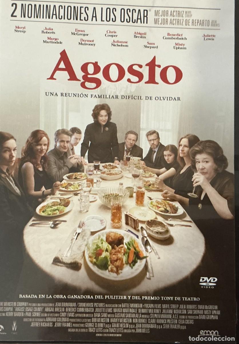 Cine: AGOSTO - MERYL STREEP - JULIA ROBERTS - CHRIS COOPER - DRAMA - FAMILIA