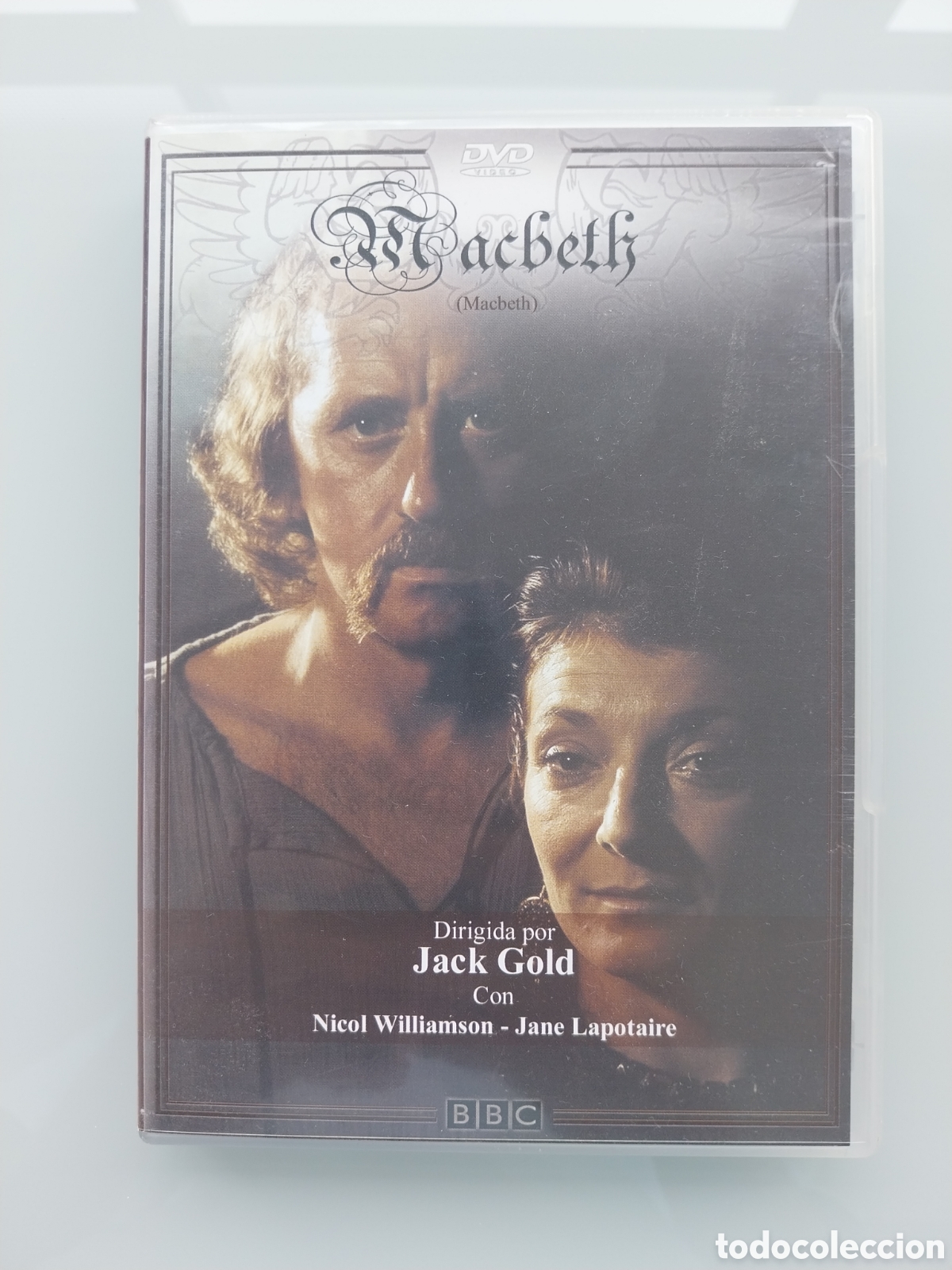 Cine: DVD - MACBETH CON NICOL WILLIAMSON Y JANE LAPOTAIRE PARA LA BBC EN EL A&Ntilde;O 1983