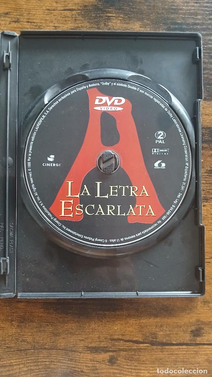 Cine: DVD La letra escarlata - Foto 3