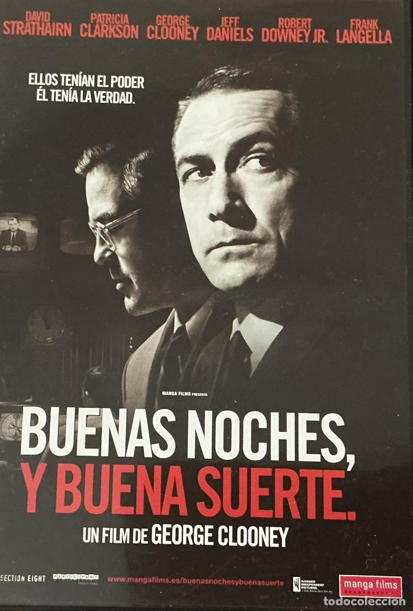 Cine: BUENAS NOCHES Y BUENA SUERTE - GEORGE CLOONEY - DAVID STRATHAIRN - PERIODISMO - TELEVISI&Oacute;N