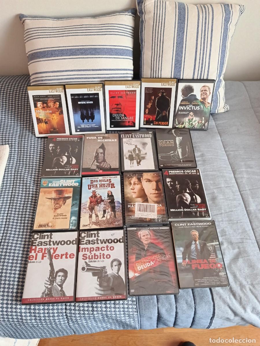 Cine: LOTE DE 17 DVD DE CLINT EASTWOOD *** EDIC. ESPA&Ntilde;OLAS
