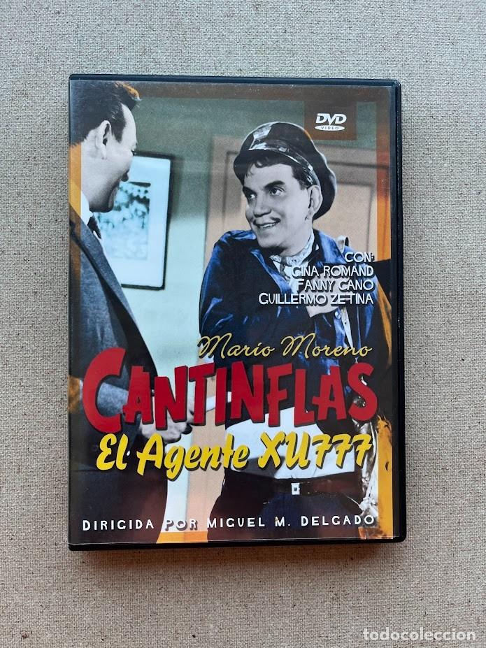 Cine: El Agente XU777 / Cantinflas / Mario Moreno / Miguel M. Delgado / DVD /