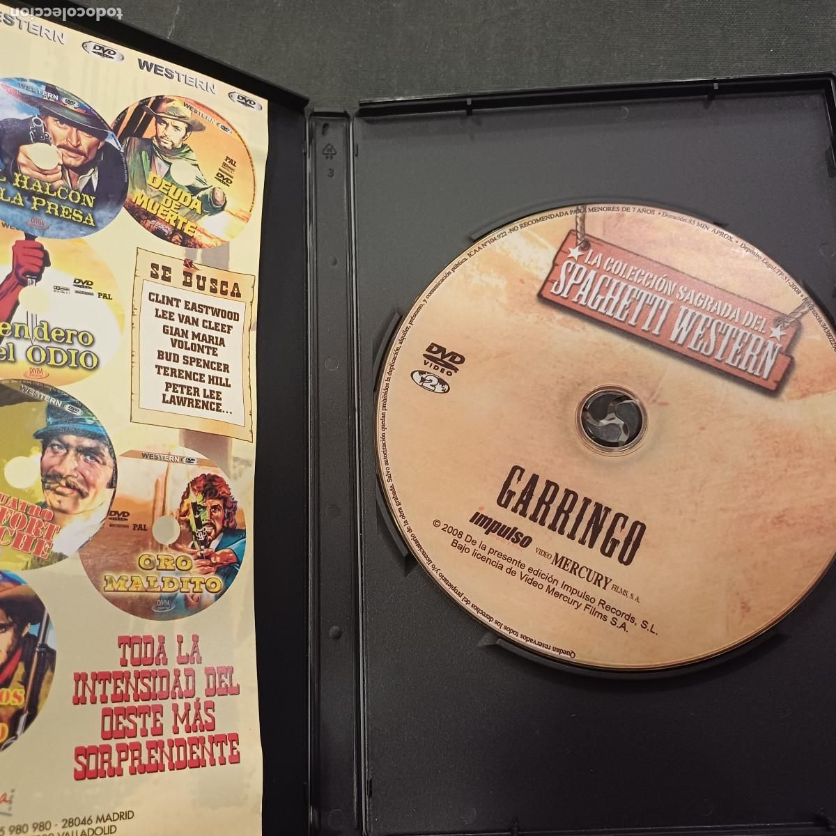 Cine: GARRINGO/PETER LAWRENCE/DVD. - Foto 2