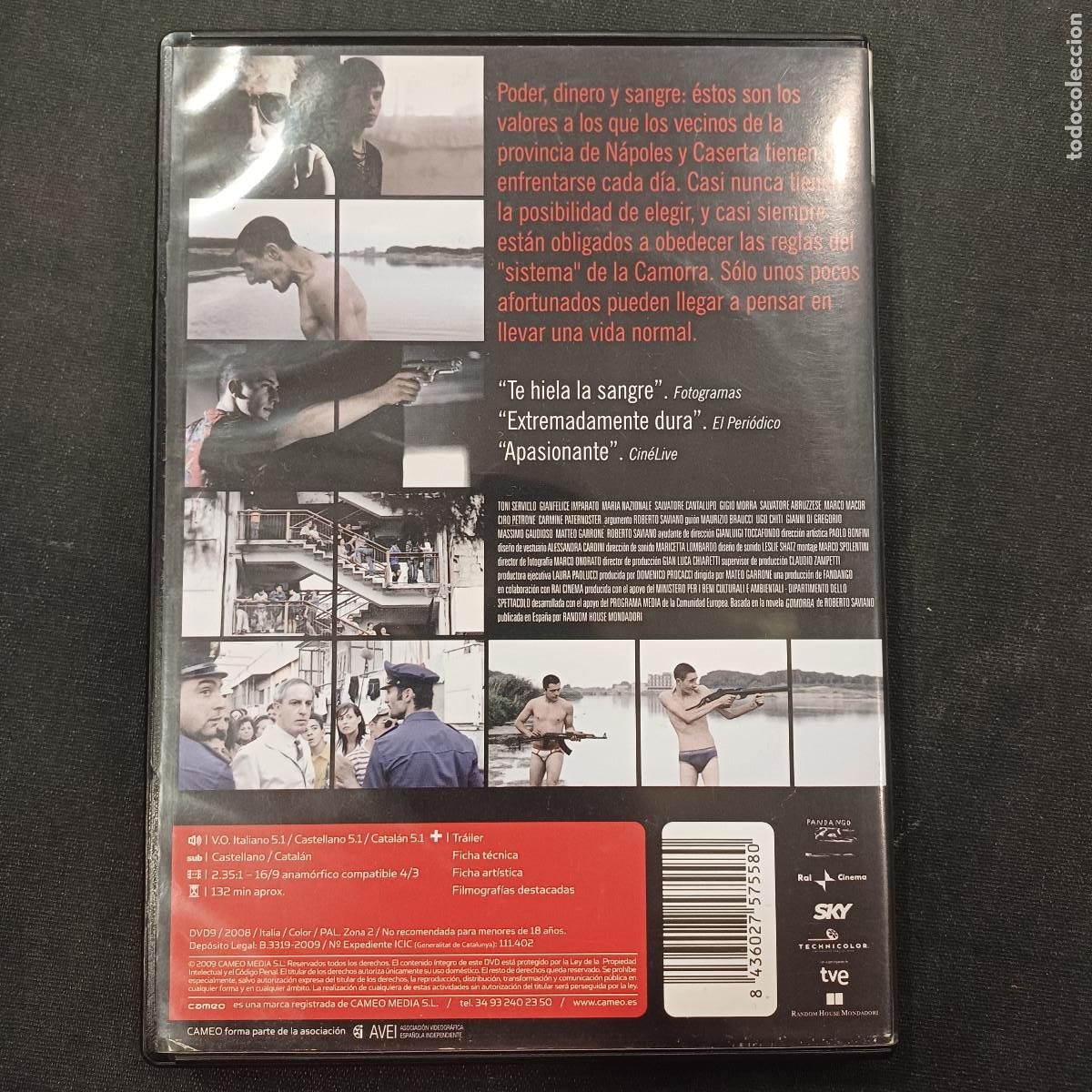 Cine: GOMORRA/MATTEO GARRONE/DVD. - Foto 3