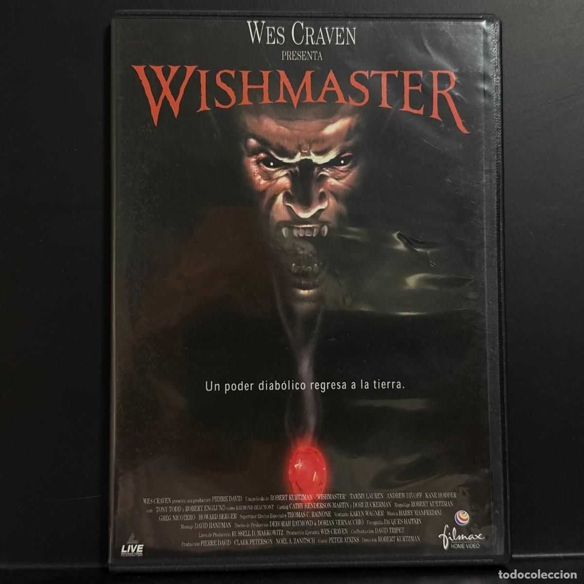 Cine: Robert Kurtzman ● Wishmaster ● [DVD] slim - Foto 1