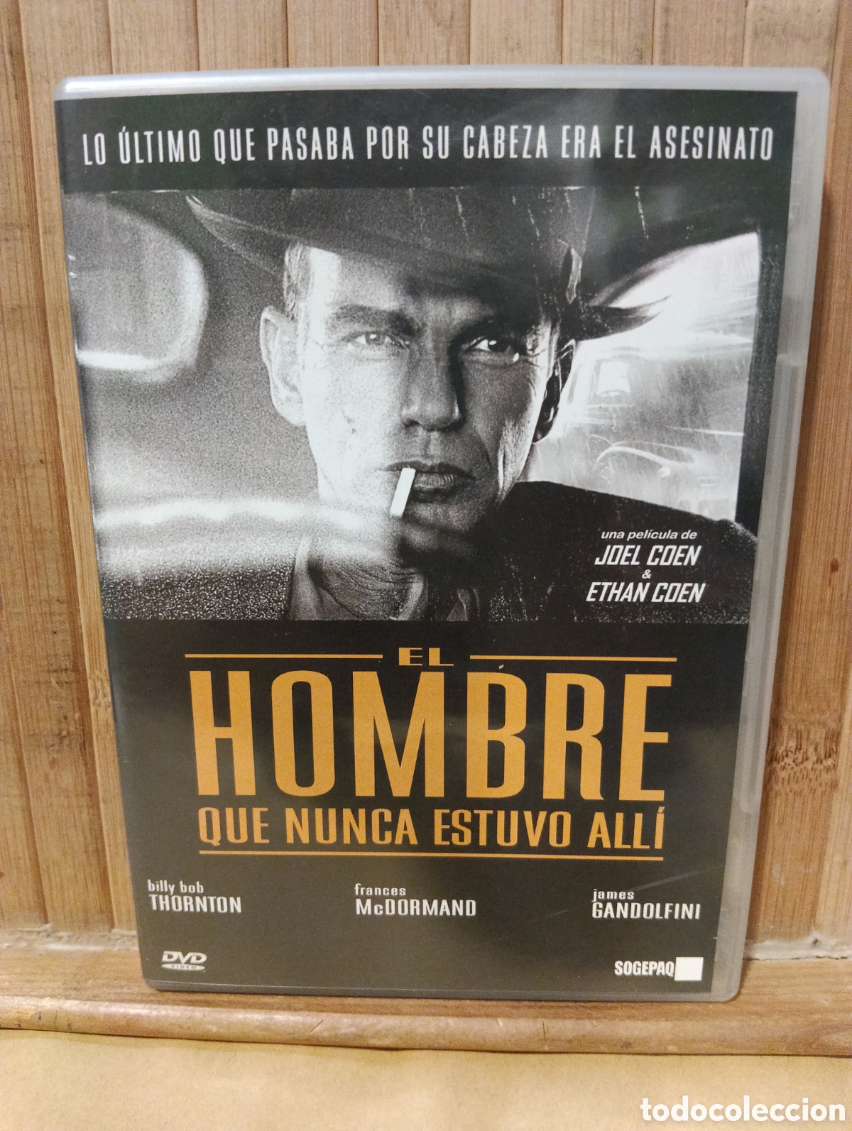 Cine: El hombre que nunca estuvo all&iacute; - DVD seminuevo