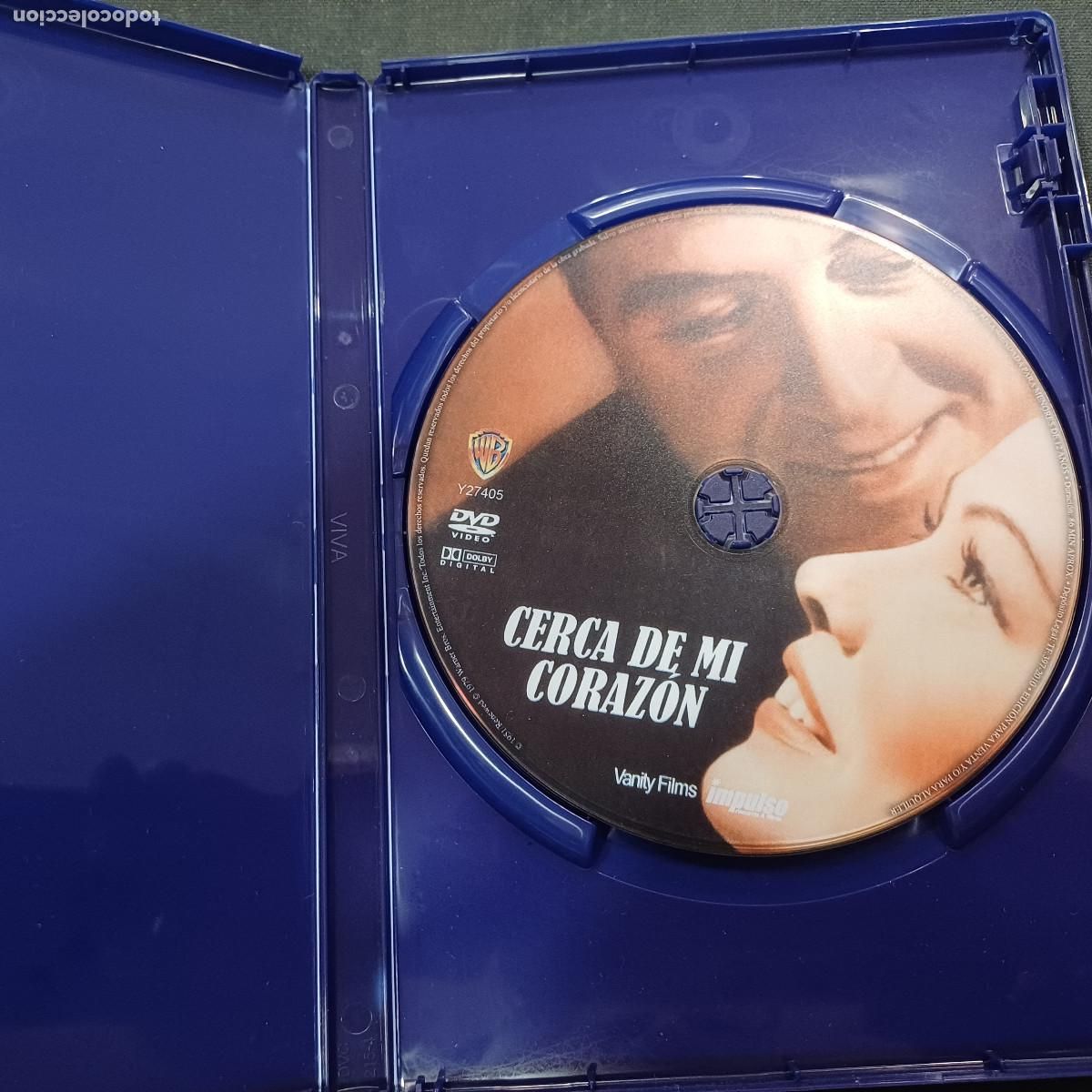 Cine: CERCA DE MI CORAZON/DVD. - Foto 2