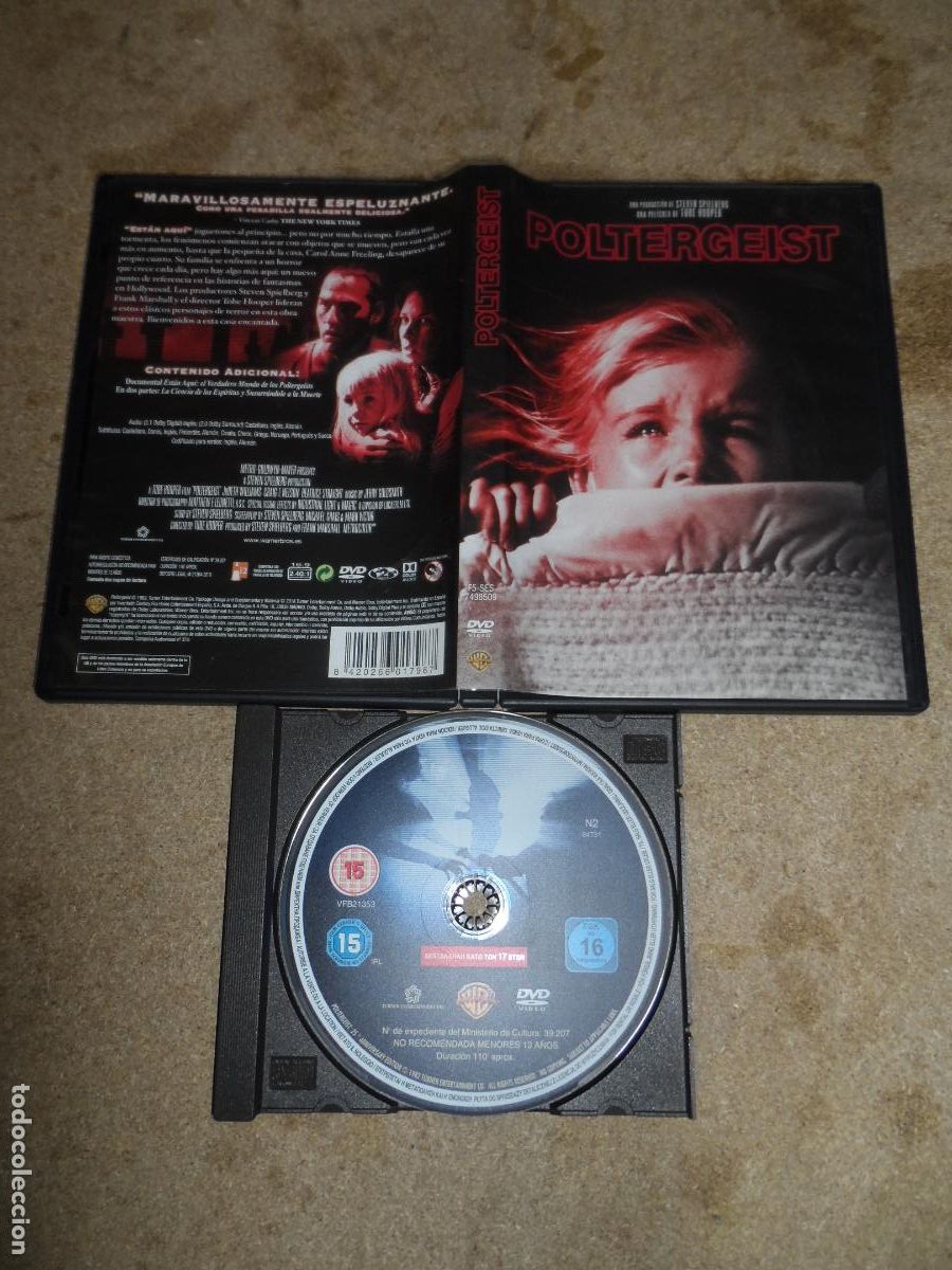 Cine: DVD - POLTERGEIST (TERROR)