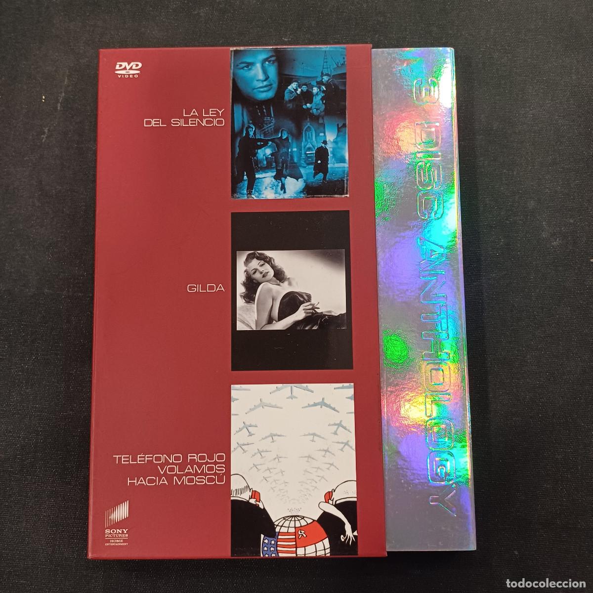 Cine: LA LEY DEL SILENCIO-GILDA-TELEFONO ROJO/DVD 3 DISCOS.