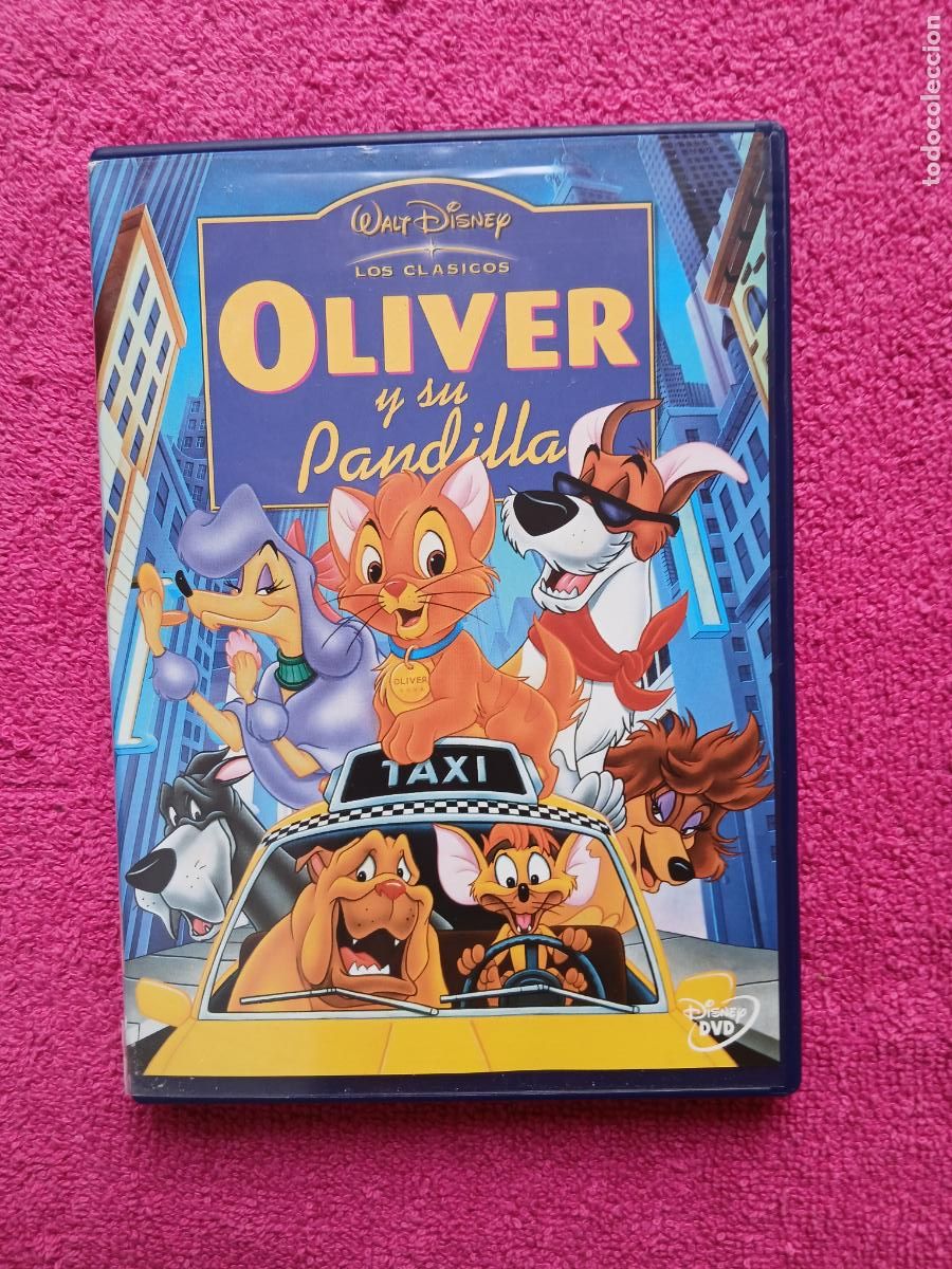 Cine: oliver y su pandilla 1988 walt disney los cl&aacute;sicos George Scribner disney dvd