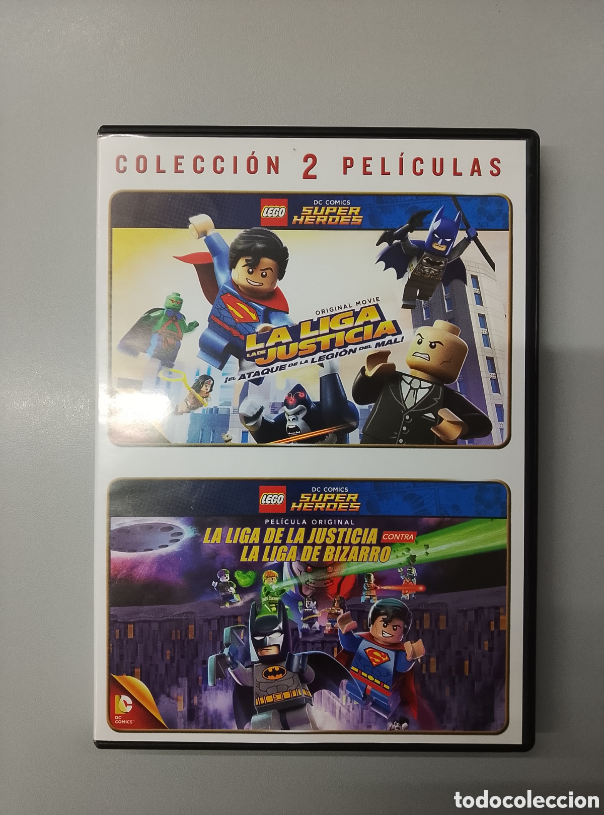 Cine: 2 PELICULA DVD LA LIGA DE LA JUSTICIA/LA LIGA DE LA JUSTICIA CONTRA LA LIGA DE BIZARRO (2 DISCOS)