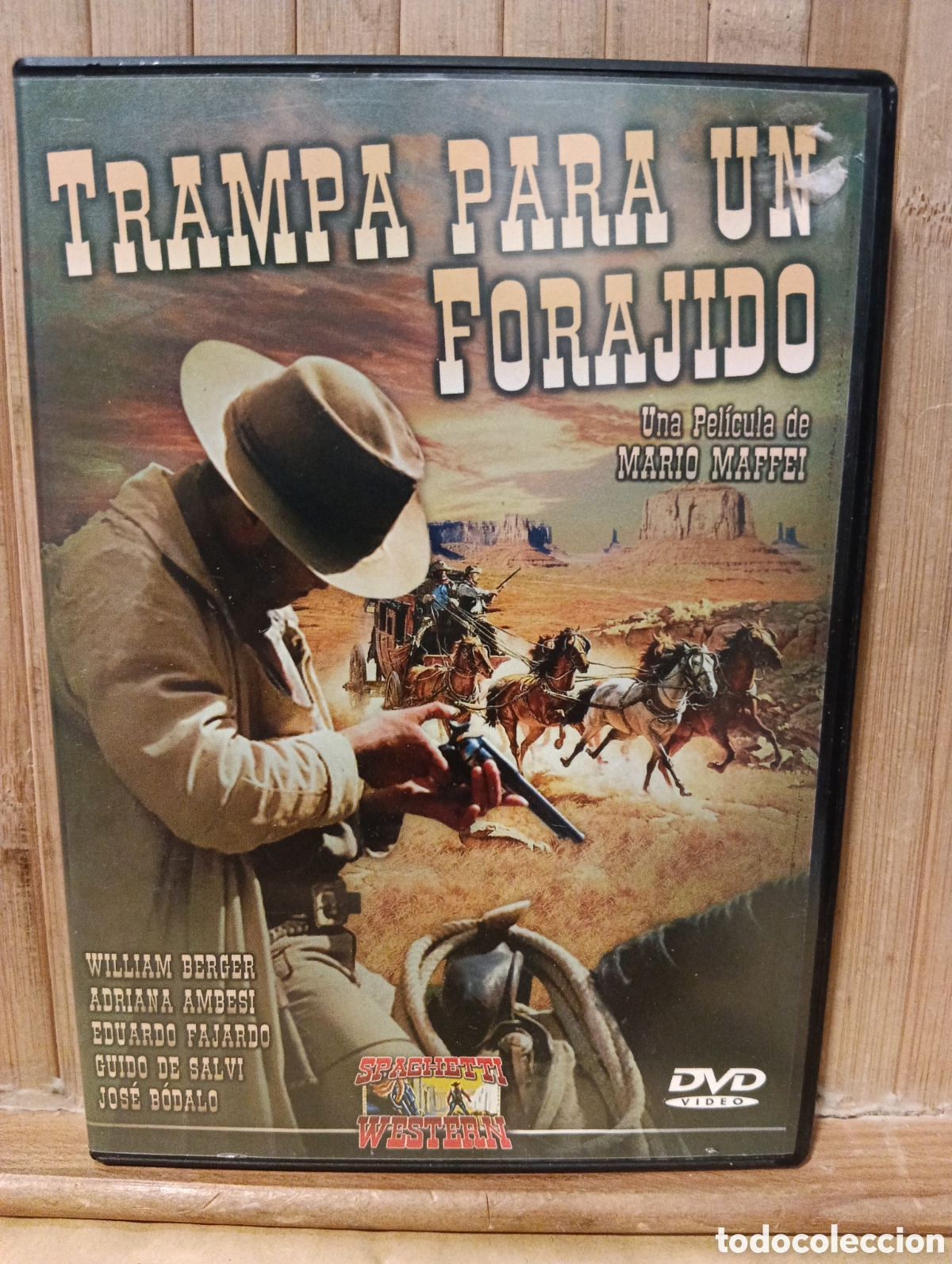 Cine: Trampa para un forajido - DVD seminuevo