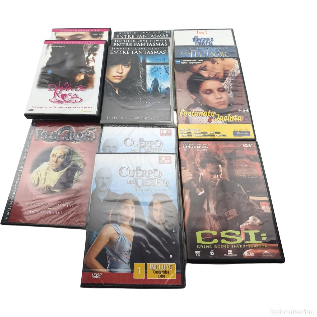 Cine: Lote Variado de Series de TV en DVD - Yo Claudio, Fortunata y Jacinta, La Dama de Rosa y Otras (9 Ca