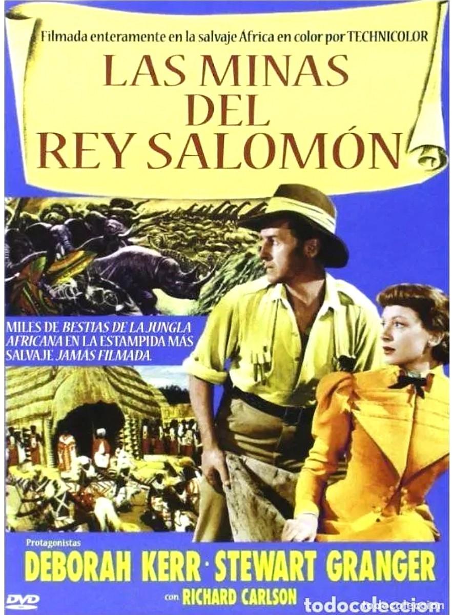Cine: DVD LAS MINAS DEL REY SALOMON (descatalogado con DEBORAH KERR,STEWART GRANGER)
