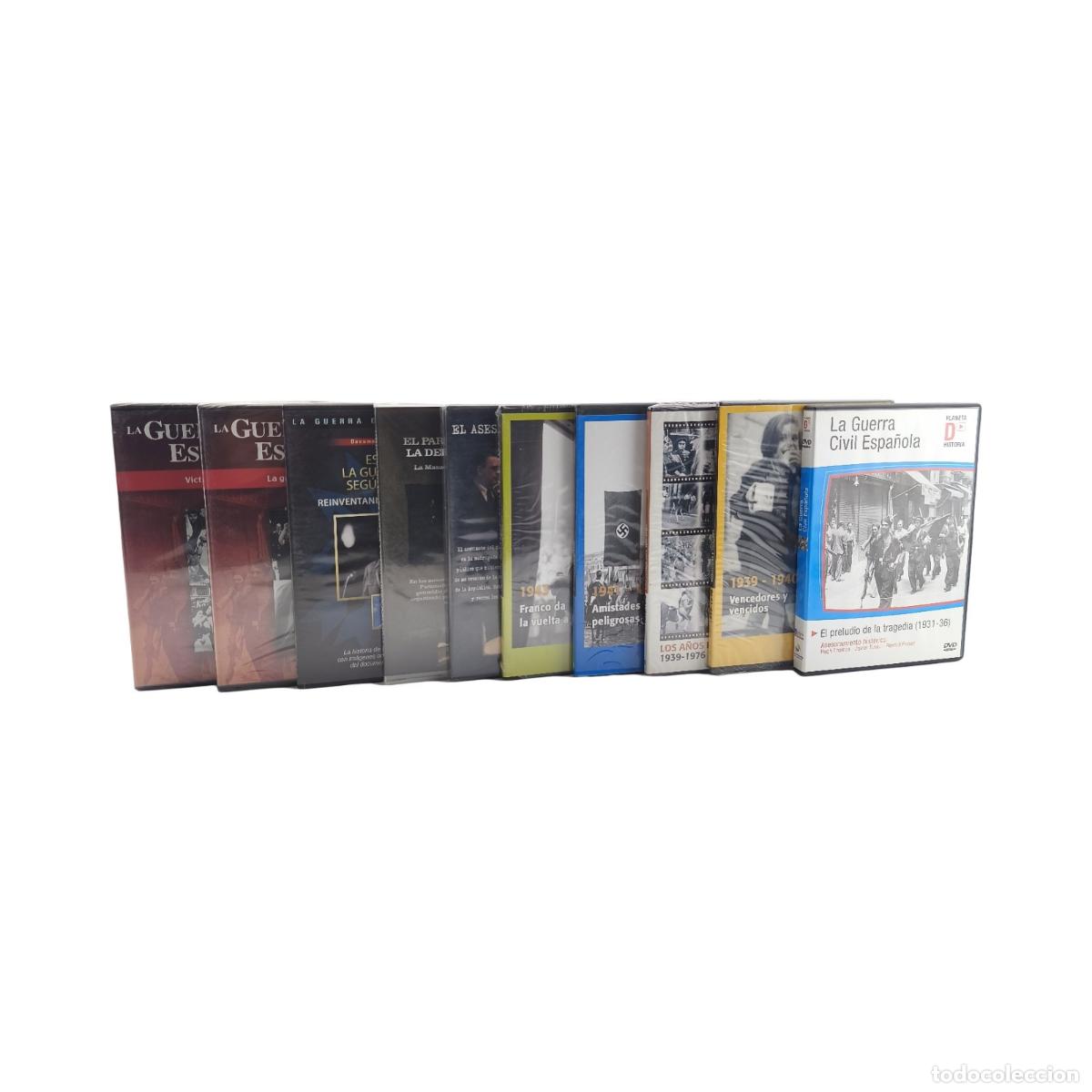 Cine: Lote de 7 Documentales en DVD - Guerra Civil Espa&ntilde;ola, Franco y NO-DO (Planeta DeAgostini - Nuevos P