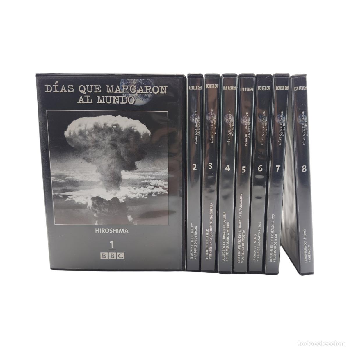 Cine: Colecci&oacute;n Documentales DVD - D&iacute;as que Marcaron al Mundo (BBC / RBA) - Lote de 8 DVD