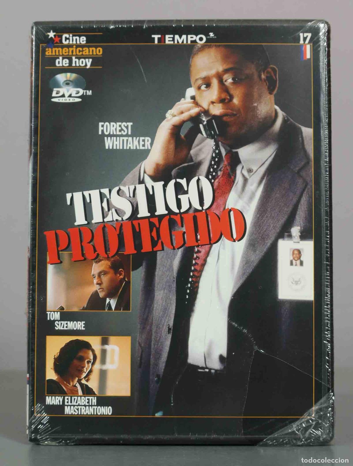 Cinema: DVD. Testigo Protegido - Forest Whitaker, Tom Sizemore, Mary Elizabeth Mastrantonio PRECINTADO