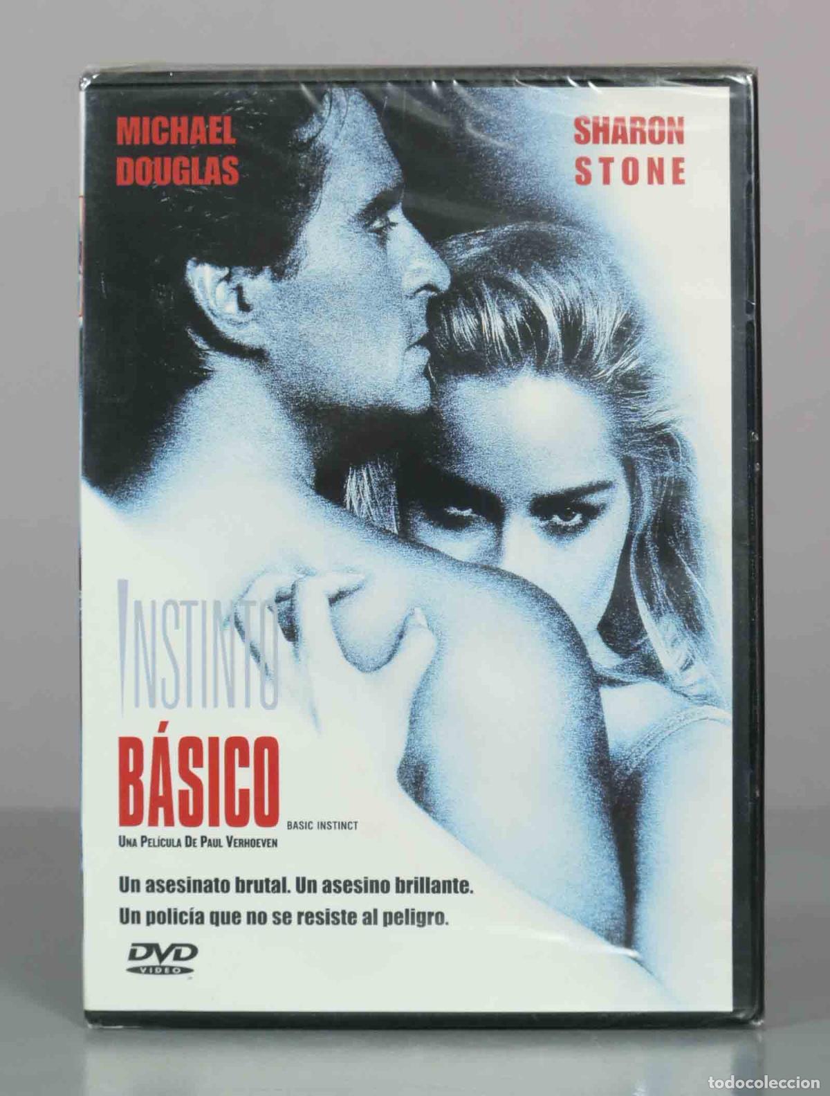 Cinema: DVD. Instinto B&aacute;sico - Paul Verhoeven, Michael Douglas, Sharon Stone PRECINTADO