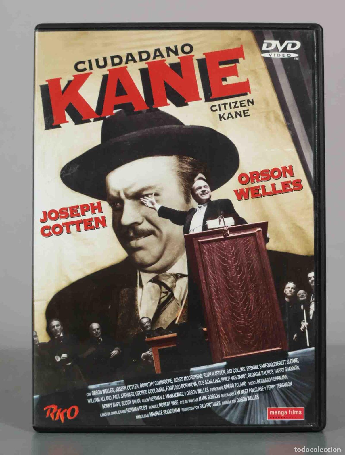 Cinema: DVD. Ciudadano Kane - Orson Welles, Joseph Cotten