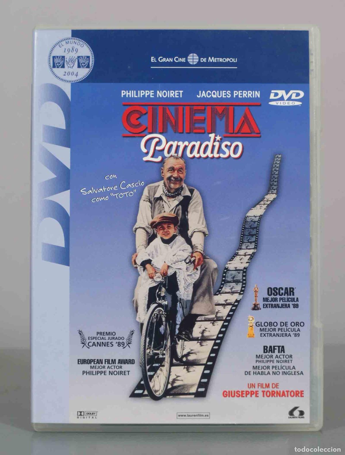 Cinema: DVD. Cinema Paradiso - Giuseppe Tornatore, Philippe Noiret, Jacques Perrin, Pupella Maggio