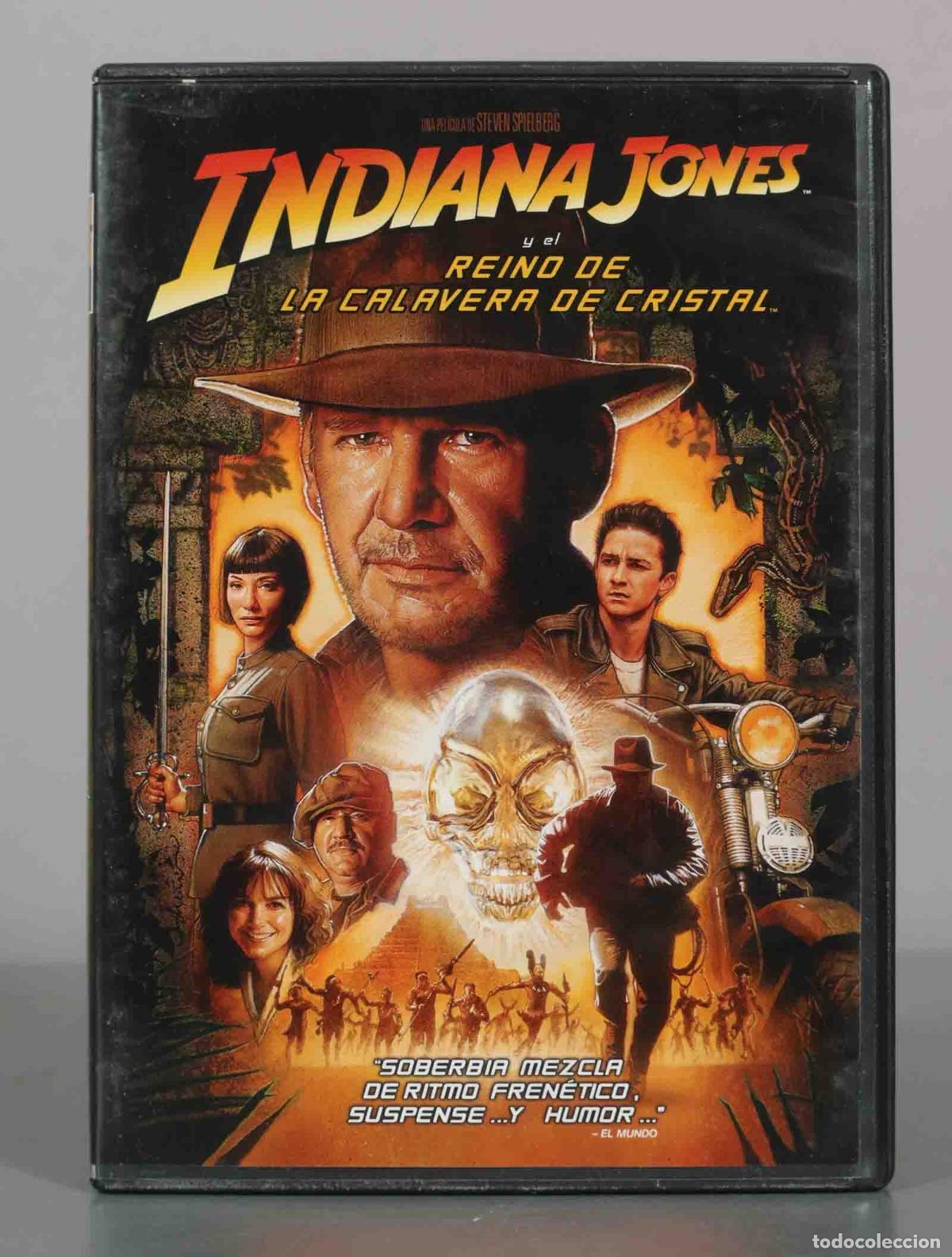 Cinema: DVD. Indiana Jones y el reino de la calavera de cristal - Steven Spielberg, Harrison Ford, Shia LaB