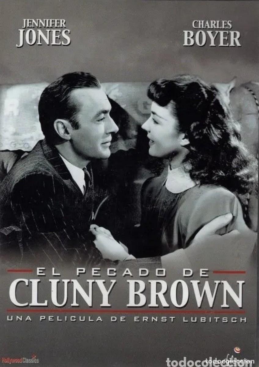 Cine: DVD EL PECADO DE CLUNY BROWN (descatalogado con JENNIFER JONES ,CHARLES BOYER )